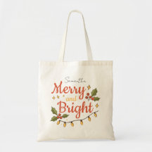 Bolsa de Natal Moderna e Caprichosa