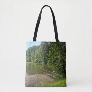 Tote Bolsa De Natureza Caminho Pacífico à Beira do Rio
