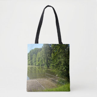 Tote Bolsa De Natureza Caminho Pacífico à Beira do Rio