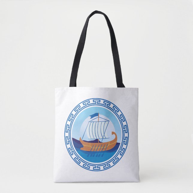 Tote Bolsa de navio grego (Frente)