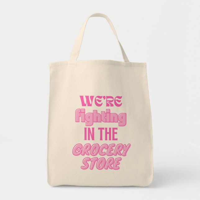 Tote Bolsa de New York Summer Grocery (Frente)