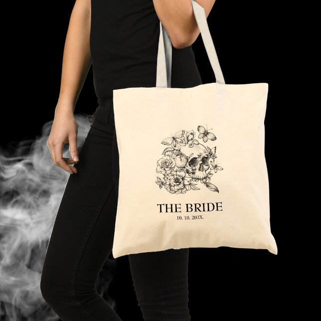 Tote Bolsa de Noiva Casamento Gótico (Criador carregado)