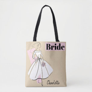 Tote bolsa de Noiva Neutra, de Moda
