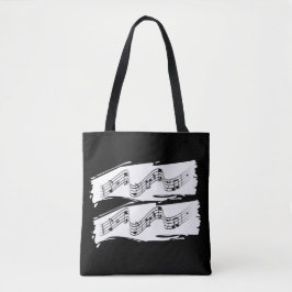 Tote Bolsa de notas musicais