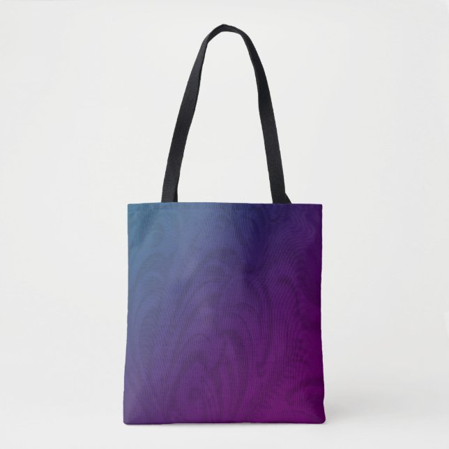 Tote Bolsa de Ombre do Deserto Roxo (Frente)