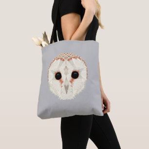 Tote Bolsa de Ombro de Coruja de Barn (2 Tamanhos)