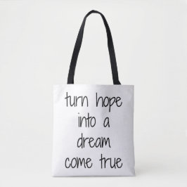 Tote Bolsa de Ombro Dream Come True