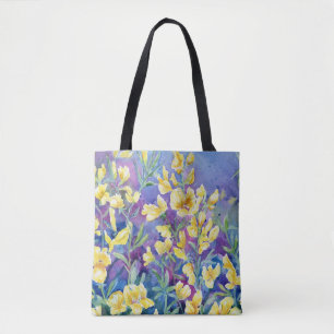 Tote bolsa de Ombro "Ervilhas Amarelas Selvagens"