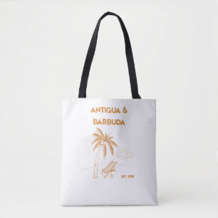 Tote Bolsa de ombro luxuosa de Antígua e Barbuda