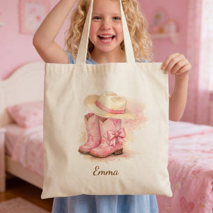 Tote Bolsa de Ombro para Meninas Presente de Cowgirl Ro