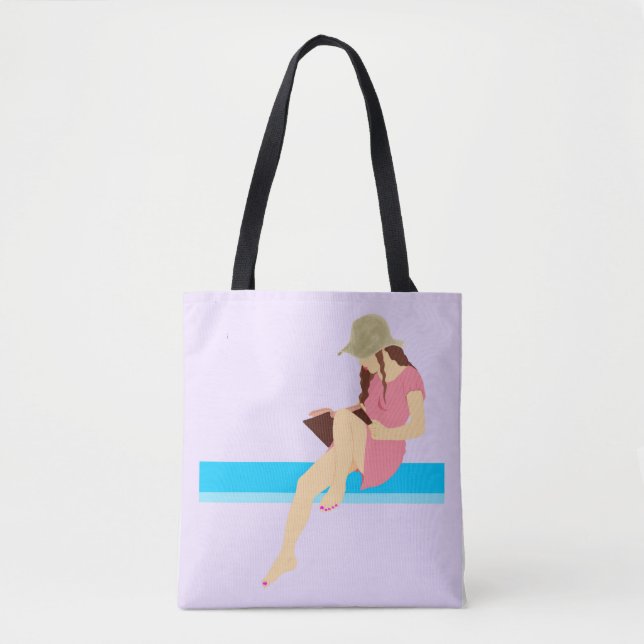 Tote Bolsa de ombro para mulher cristã Provérbios 31 (Frente)