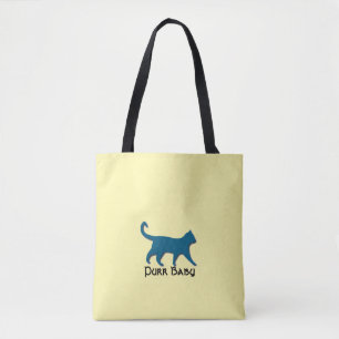 Tote Bolsa de ombro "PURR BABY LEMON"