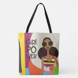 Tote Bolsa de Ombros de Energia de Menina