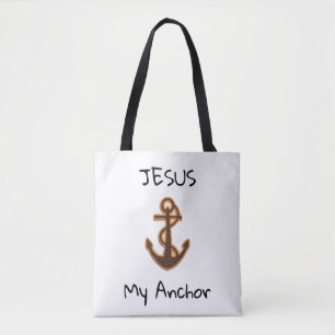Tote Bolsa de Ombros de Jesus Anchor