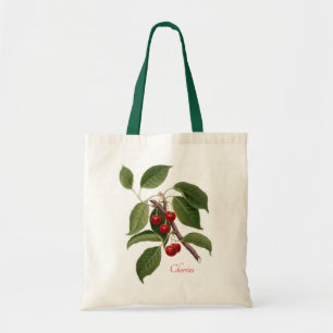 Tote bolsa de orçamento "Cerejas"