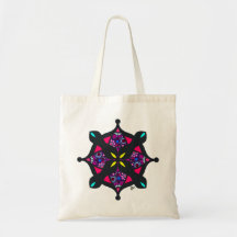 Bolsa de Orçamento de Flor Vibrante