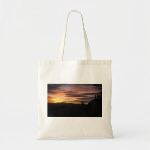 Tote Bolsa de Orçamento de Fotografia Sunset