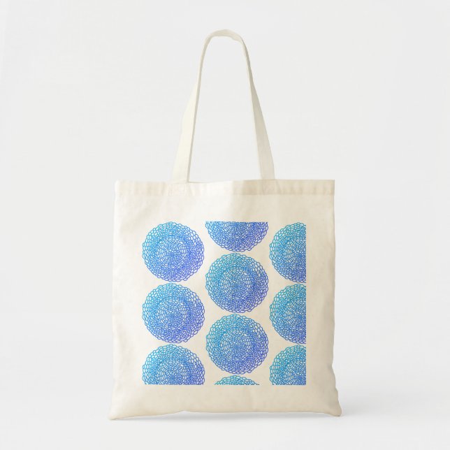 Tote Bolsa de orçamento de sensação de mar (Frente)