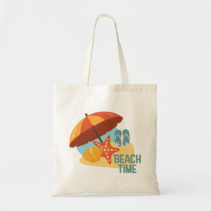 Tote Bolsa de Orçamento de Tempo de Praia
