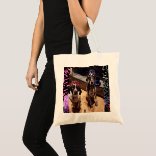 Tote Bolsa de Orçamento do Festa de Véspera de Ano Novo