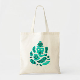 Tote Bolsa de Orçamento do Lord Ganesh Elephant India