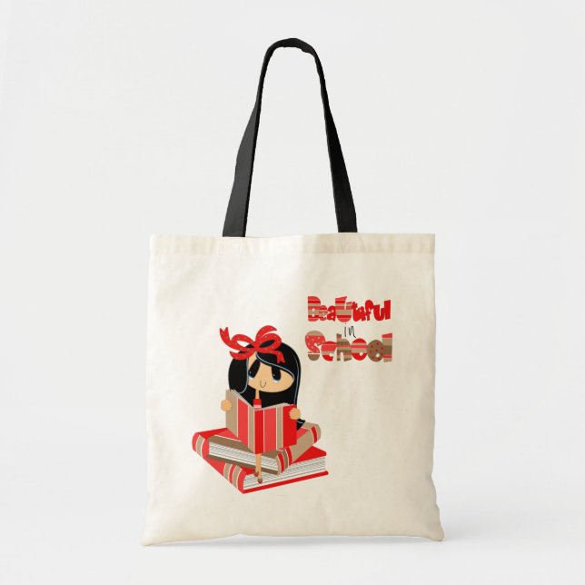 Tote Bolsa de orçamento escolar (Frente)