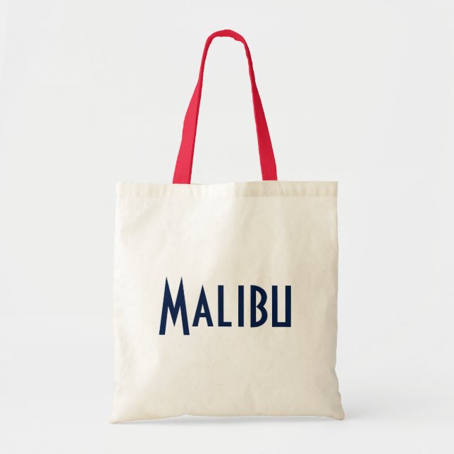 Tote Bolsa de Orçamento Malibu (Frente)