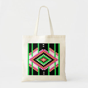 Tote Bolsa de Orçamento Neon Verde para Coleção Trib