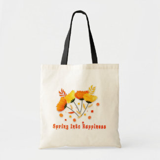 Tote Bolsa de orçamento ruim, Primavera para felicidade
