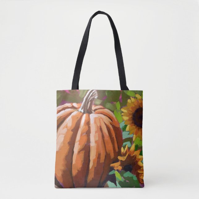 Tote Bolsa de outono festivo (Frente)