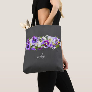 Tote Bolsa de Painéis Coloridos