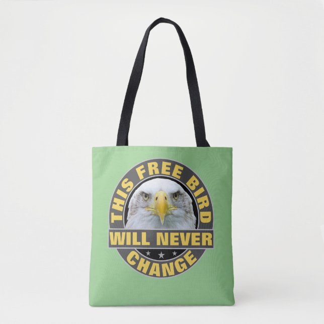 Tote Bolsa de pássaro livre (Frente)