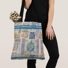 Tote Bolsa de Patches de Boho Étnico
