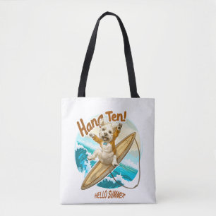 Tote Bolsa de Peças e Ondas