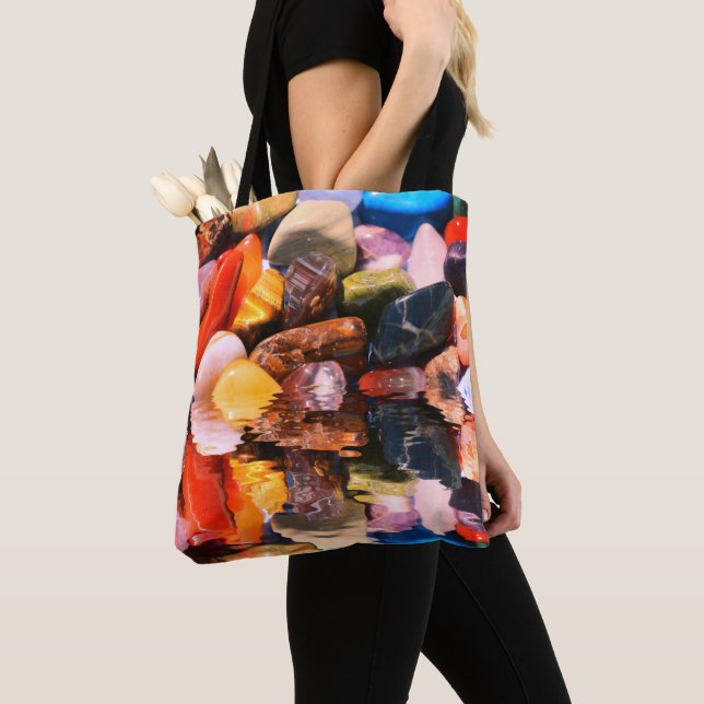 Tote Bolsa de Pedras Semipreciosas Mágicas (Close Up)