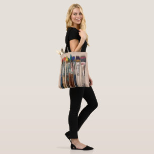Tote Bolsa de Pincel de Pintura do Artista