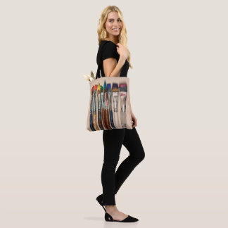 Tote Bolsa de Pincel de Pintura do Artista