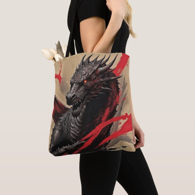 Tote Bolsa de Poder Crimson Dragon (Close Up)