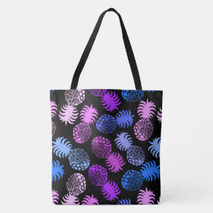 Tote Bolsa de Praia de Abacaxi Tropical Havaiano Momona
