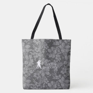 Tote Bolsa de praia de Hibiscus Havaiano de Trekking Sa