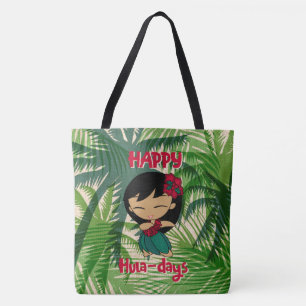 Tote Bolsa de praia de Natal de Hula no Feriado de Aloh