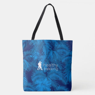 Tote Bolsa de praia de Palmas Azuis Havaianas de Trekki