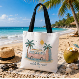 Tote Bolsa de Praia de Verão Catch the Wave