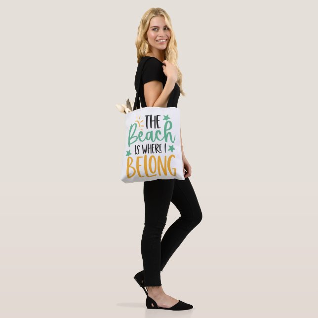 Tote Bolsa de Praia Personalizada (No(a) Modelo)