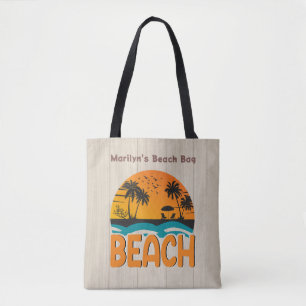 Tote Bolsa de praia personalizada
