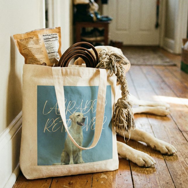 Tote Bolsa de Presente para Mãe de Cachorro com Foto Re (Criador carregado)