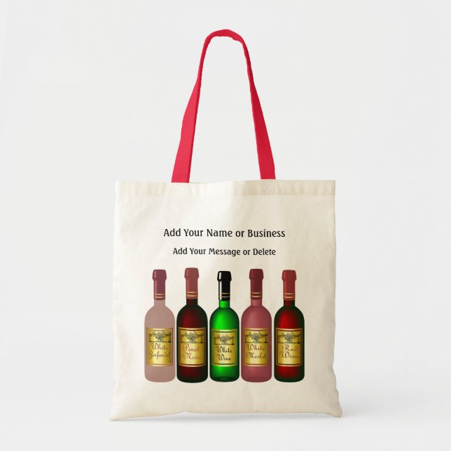 Tote Bolsa de presentes de vinho - SRF (Frente)