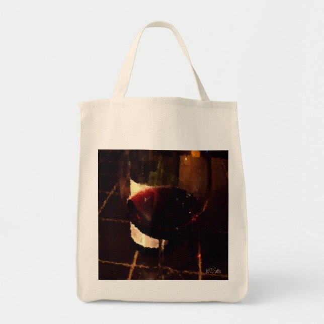 Tote Bolsa de Presentes para a Produção de Vinho (Frente)