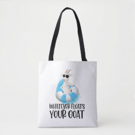 Tote Bolsa de Quem Ama Cabras - Desejo Divertido de Cab