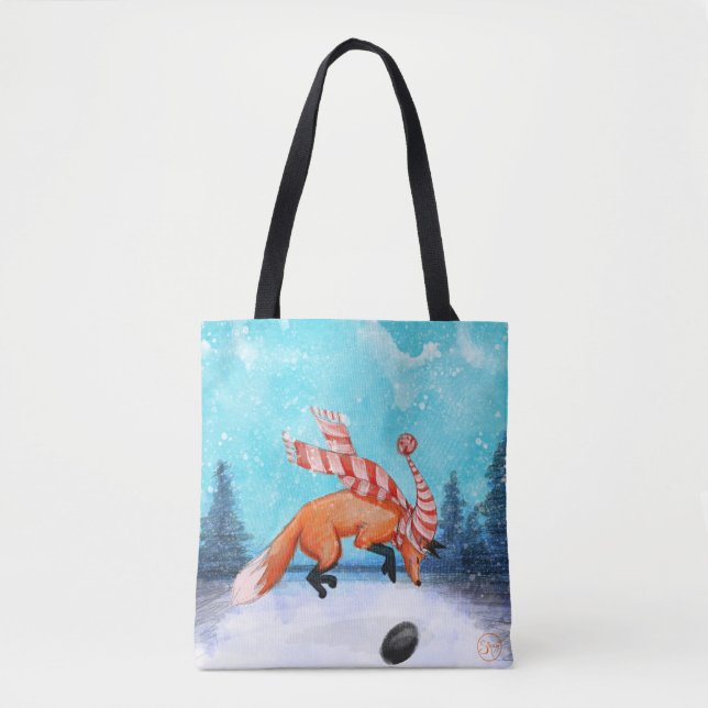 Tote Bolsa de Raposa Pulverizada (Frente)